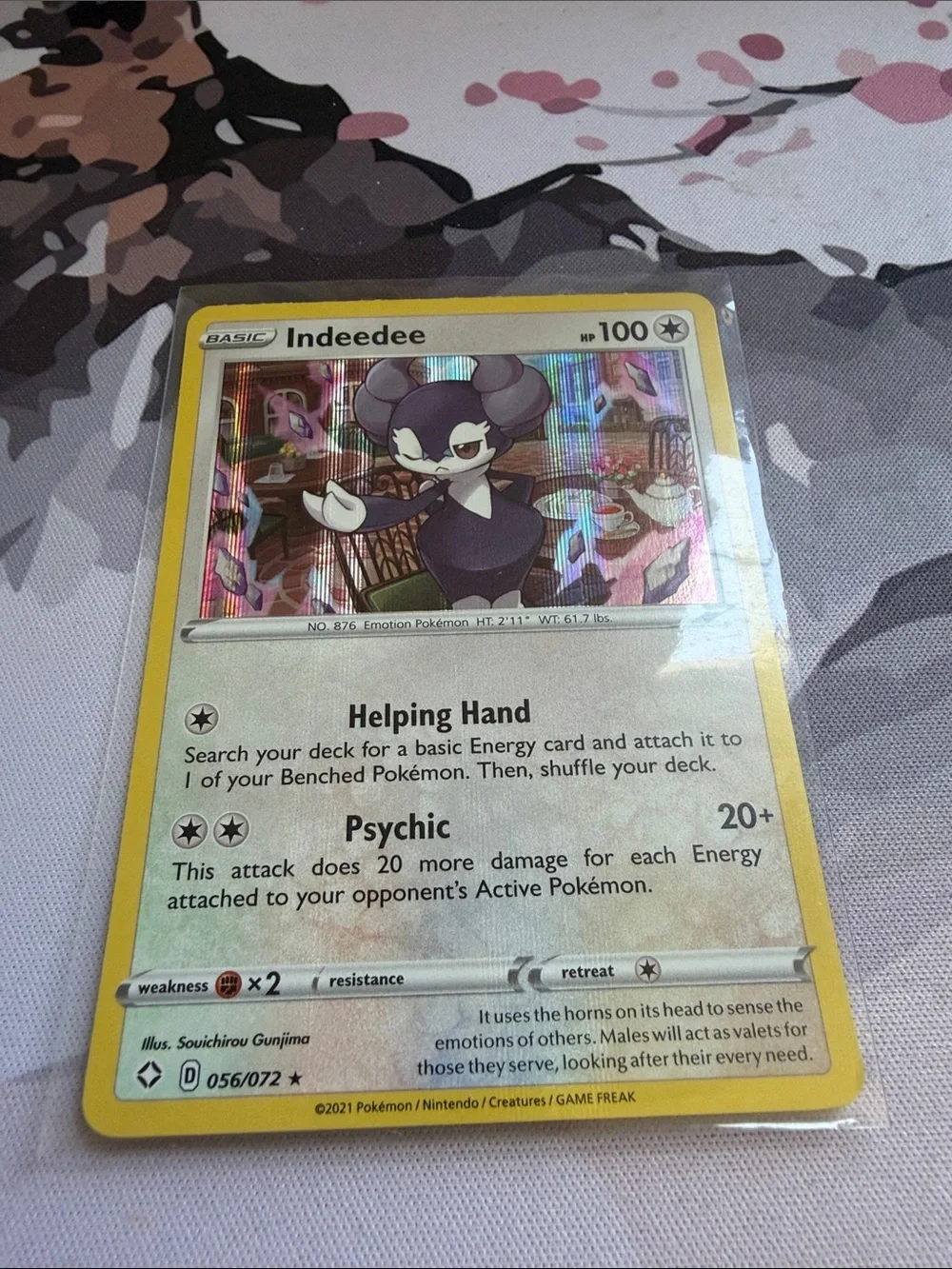 Indeedee Holo Pokémon Card Mini Lot | 2 Holo Cards ✨5/$25✨